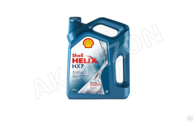 Масло моторное 5W30 (4 л) Shell Helix HX7
