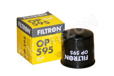 Фильтр масляный OP595 Spectra, Qashqai, Almera classic, Pajero Sport 3.0 FILTRON